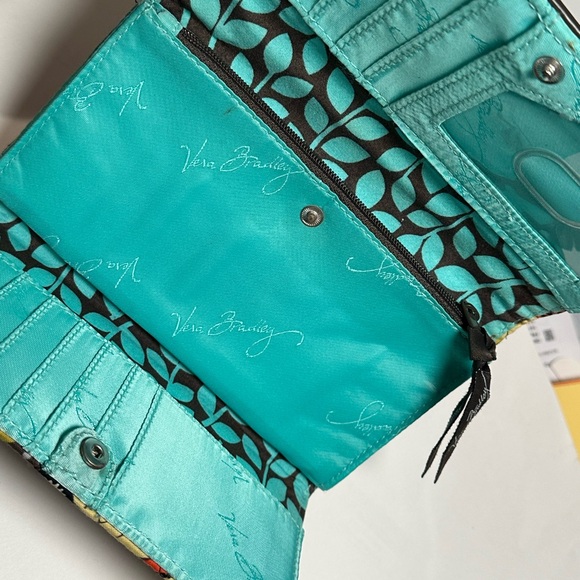 Vera Bradley Flower Shower, Floral Multicolor Women's wallet - Picture 7 of 7